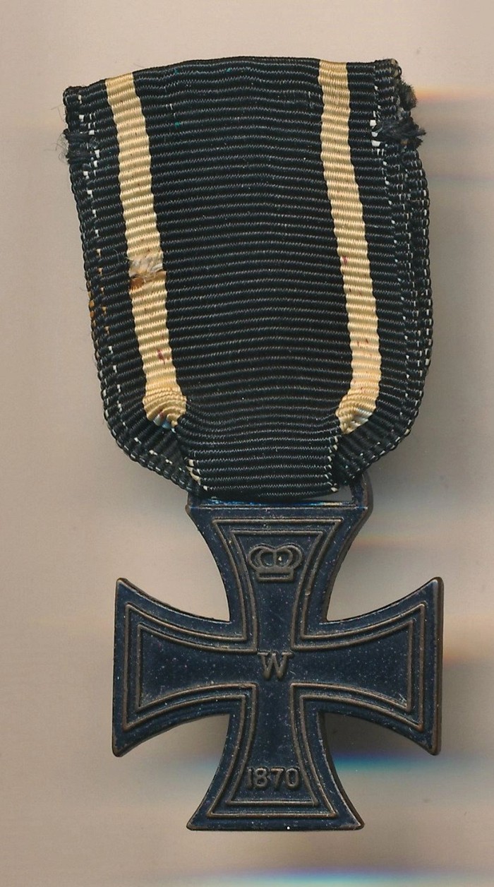 1870 Imperial Iron Cross Watch Fob