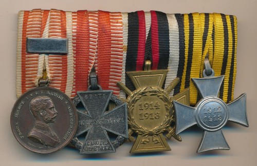 4 Place Imperial era Medal Bar