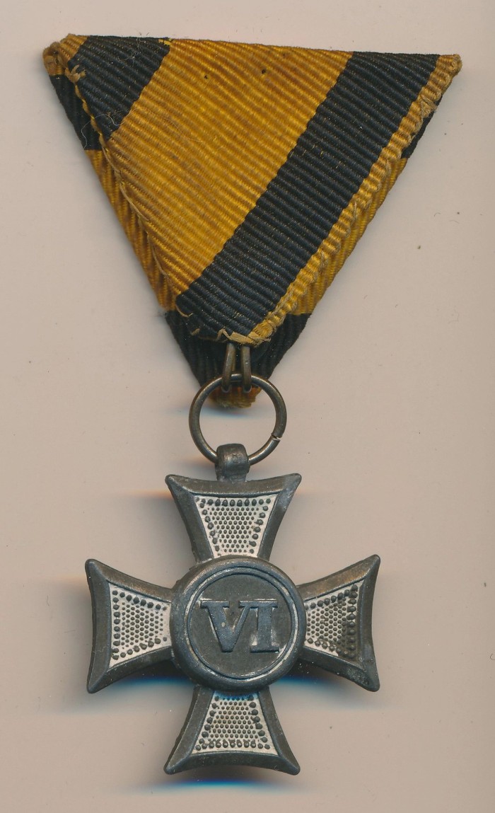 Austro-Hungarian 6 Year Service Medal