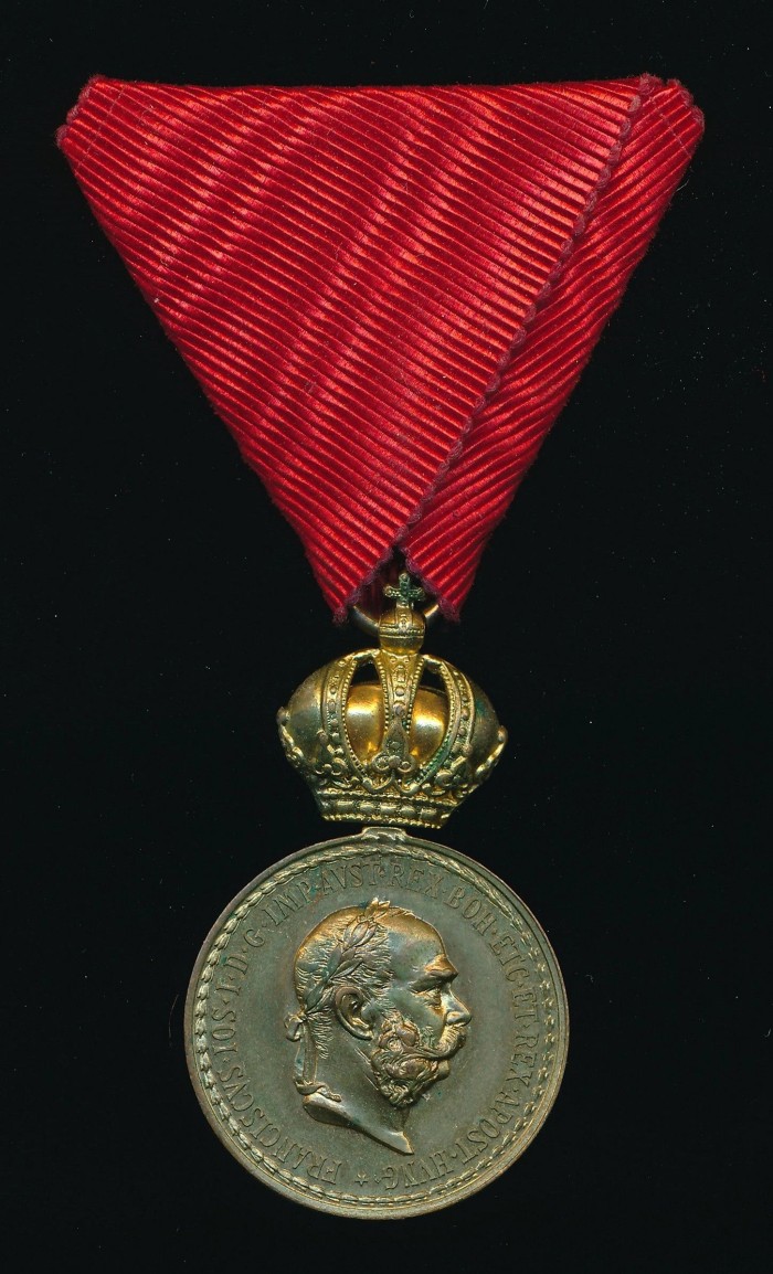 Austro-Hungarian Merit Medal w/ Crown