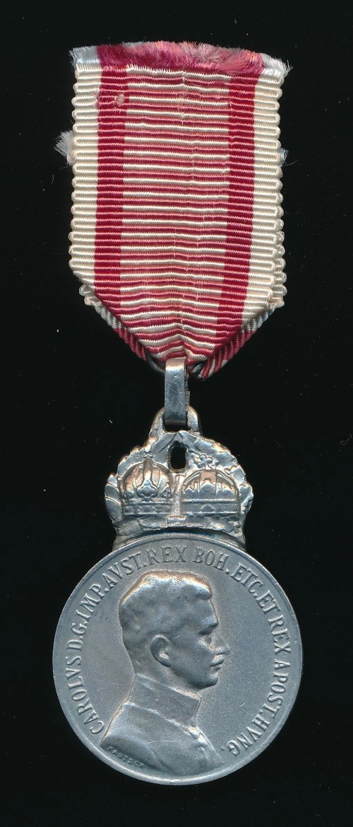 Austro-Hungarian Merit Medal w/ Crown in Silver