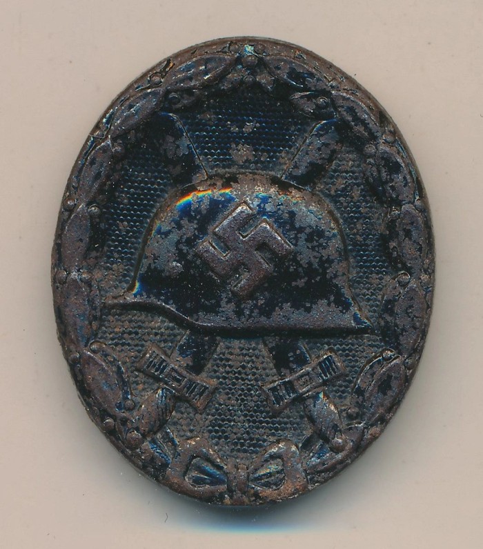 Black Wound Badge