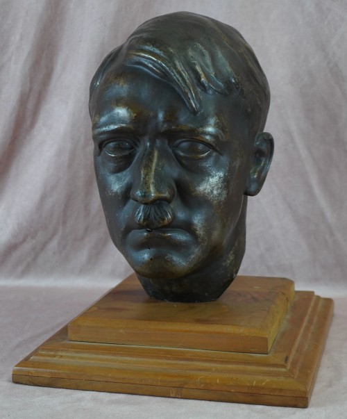 Bust of Adolf Hitler by T.H. Linz w/ Base