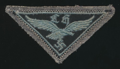 CUT OFF Luftwaffe Flak Helfer Breast Insignia