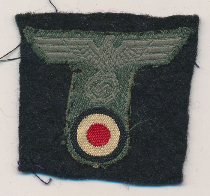 Cap Removed Heer EM/NCO M43 Cap "T" Insignia