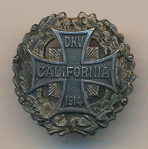 DHV California German Veteran Group Membership Pin