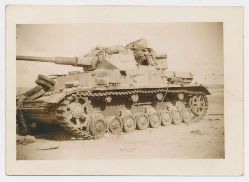 Destroyed Panzer Photo