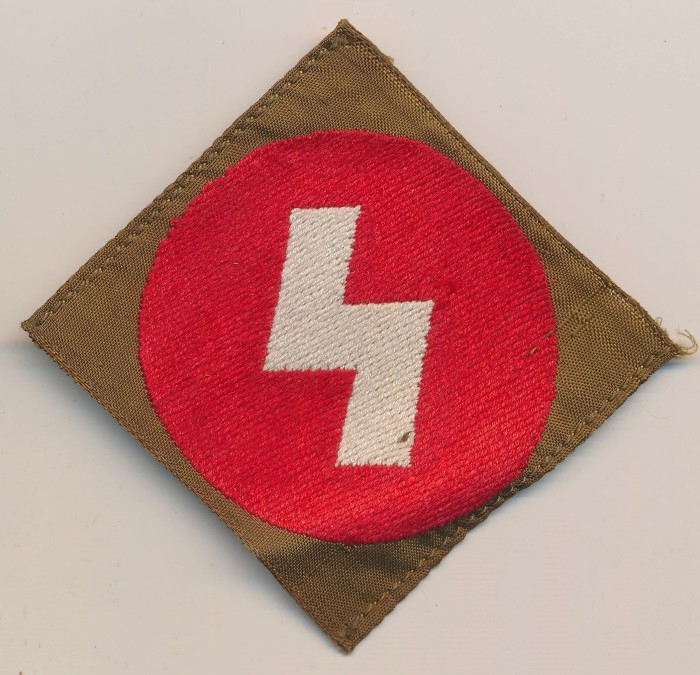 Deutsches Jungvolk Sig Rune Sleeve Insignia