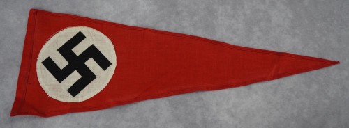 Double-sided NSDAP Pennant