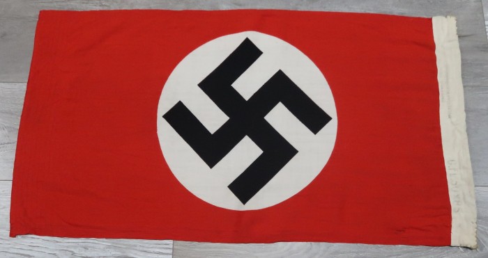 Gösch 50x85 NSDAP Flag w/ Maker Stamp