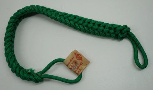 Hitler Youth Scharführer Lanyard w/ RZM Tag