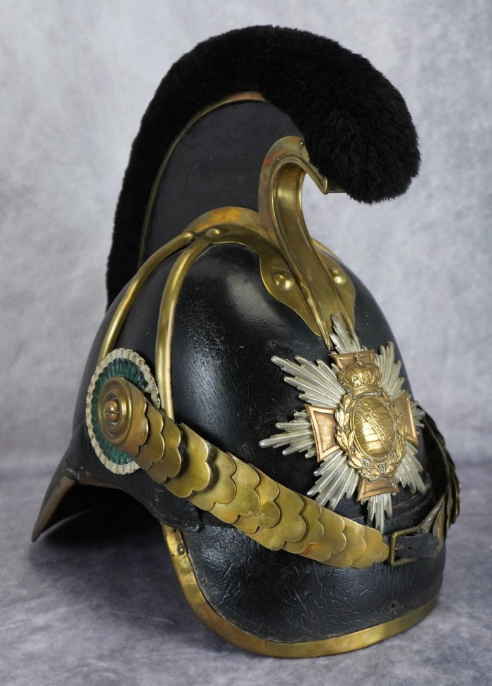 Imperial Saxony 2nd Cavalry Regiment Raupenhelm