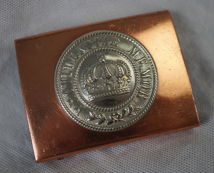 Imperial Saxony Enlisted Man Belt Buckle - Image 3