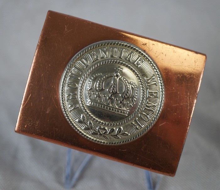 Imperial Saxony Enlisted Man Belt Buckle - Image 8