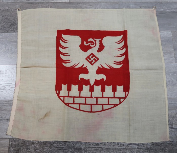 Impressive Third Reich era City Flag