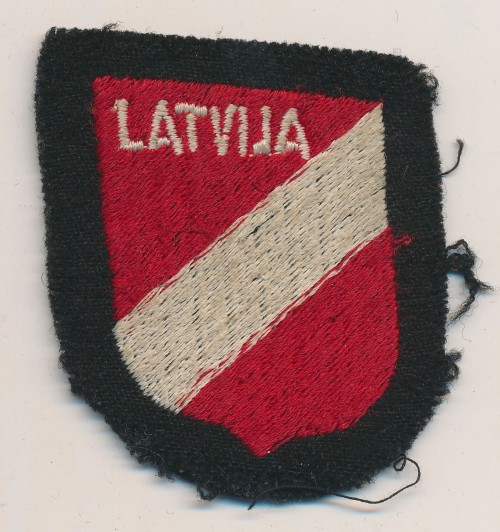 Latvian SS Volunteer Sleeve Shield