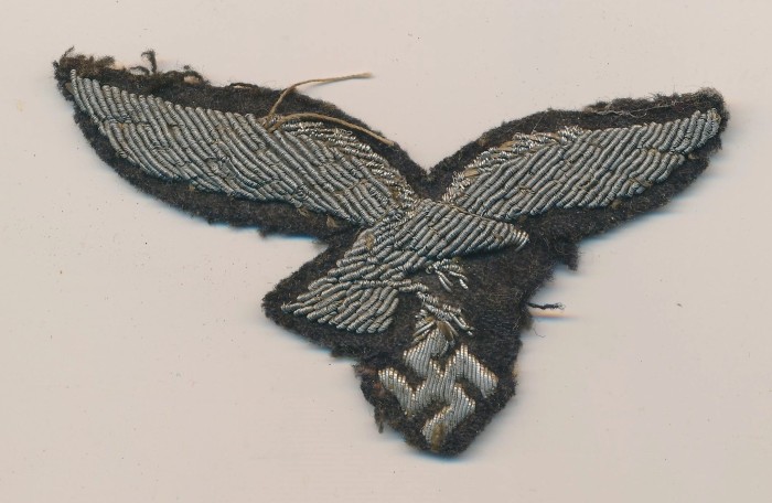 Luftwaffe Officer's Bullion Breast Eagle