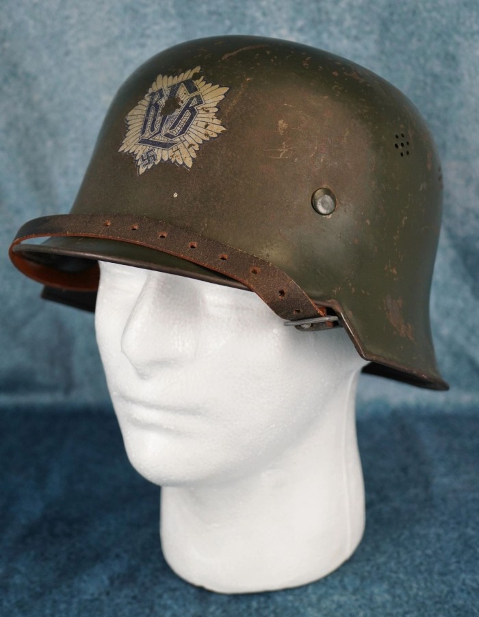 M34 Luftschutz Starburst Decal Helmet