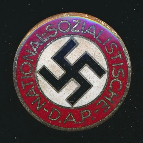 NSDAP Membership Buttonhole Enamel