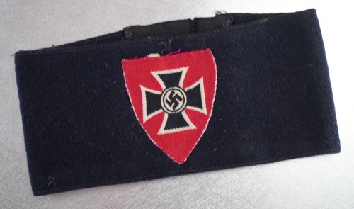 NSRKB association member's armband w/ bevo insignia