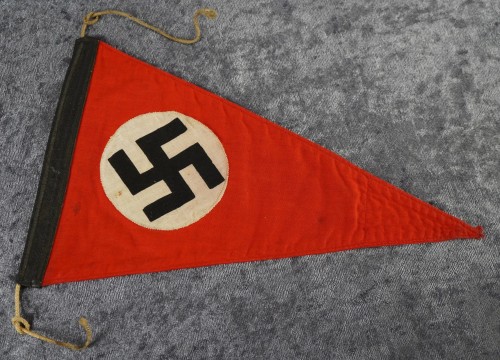 ON HOLD - Double Sided NSDAP Vehicle Pennant