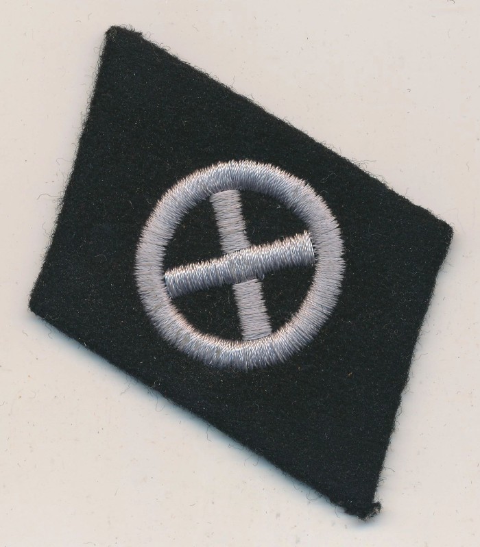 ON HOLD - LAYAWAY - 33rd French Waffen SS Grenadier Division Charlemagne Collar Tab