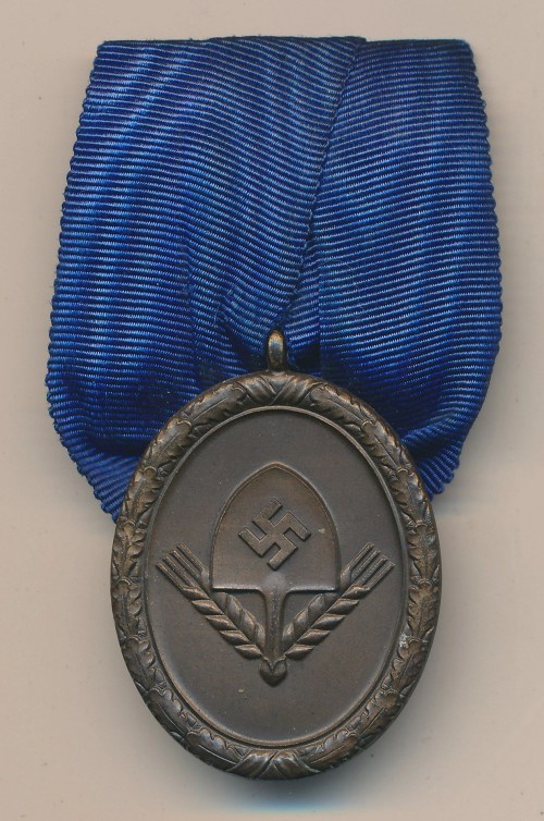 Parade Mounted Bronze RAD Service Medal