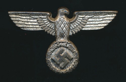 Political Cap Eagle Insignia in Tombak