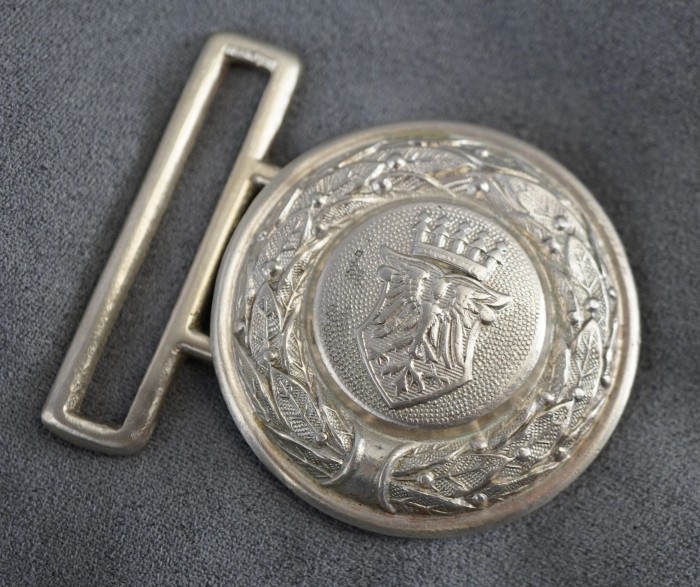 RARE Nürnberg Feuerwehr Officer Belt Buckle