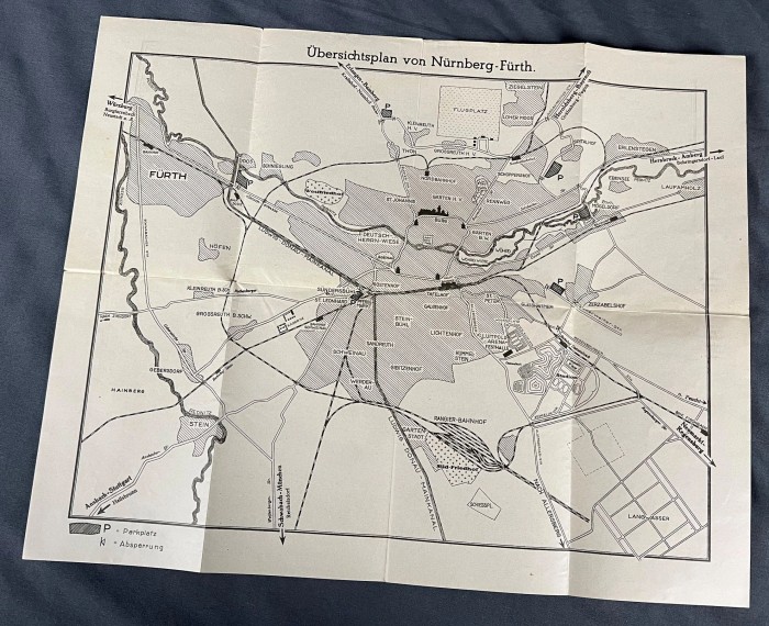 Reichsparteitag Nuremberg Map - Image 6