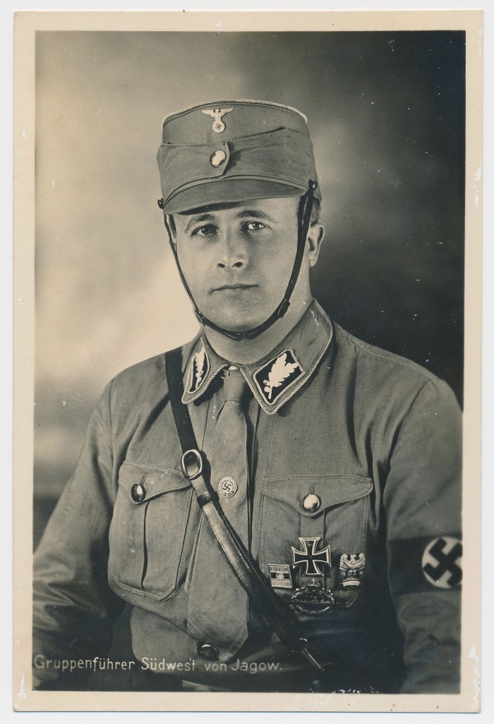 SA Obergruppenführer Dietrich von Jagow Postcard