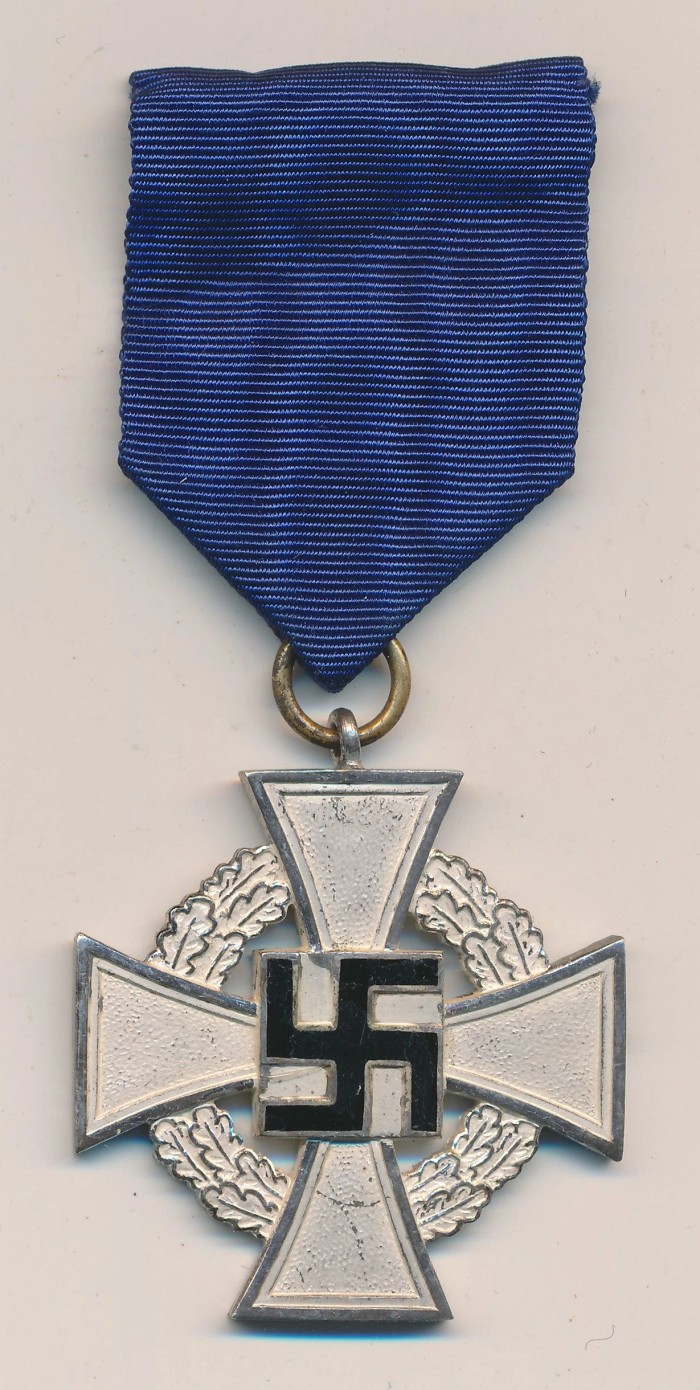 SOLD - 25 Year Faithful Service Medal