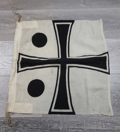 SOLD - 50x50 Marked Kriegsmarine Rear Admiral Flag