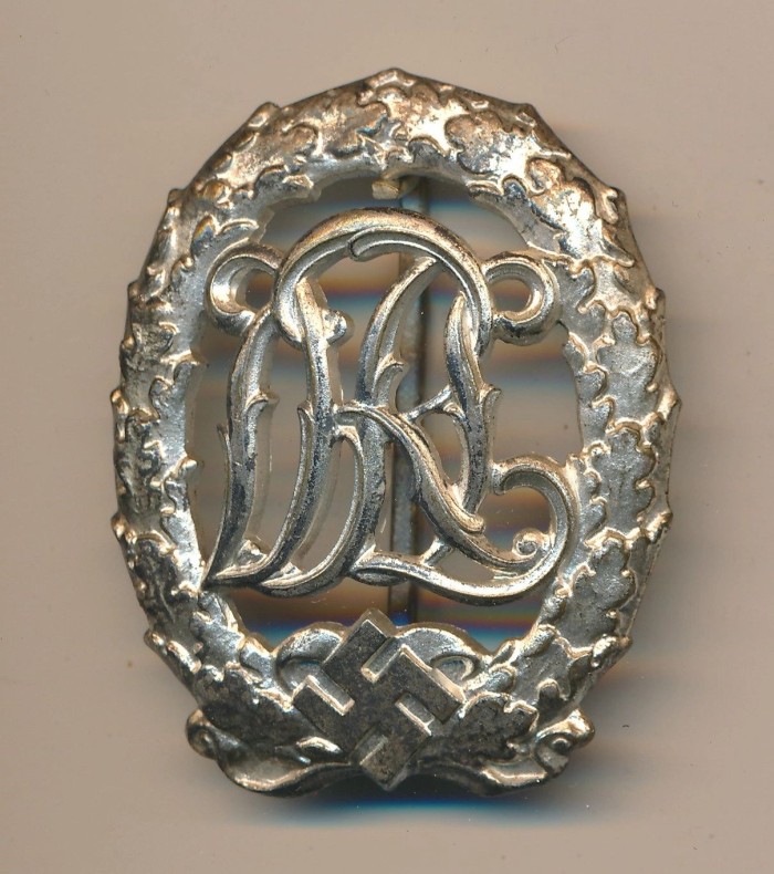 SOLD - DRL Sports Badge in Silver