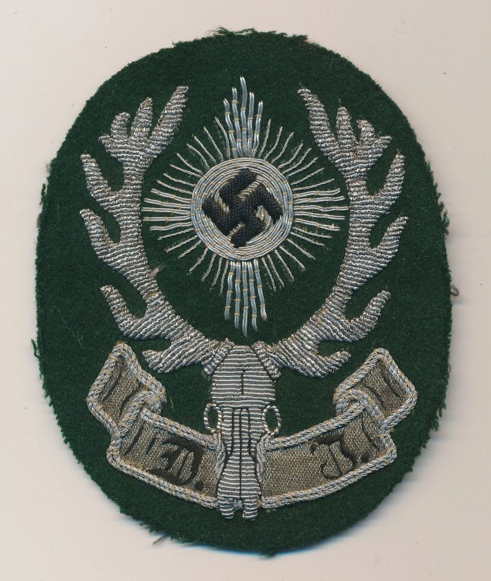 SOLD - Deutsche Jägerschaft Sleeve Insignia