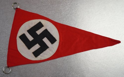 SOLD - Double-sided NSDAP Pennant