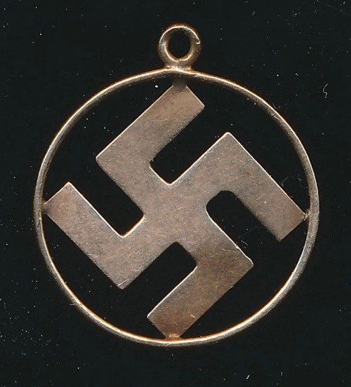 SOLD - Early NSDAP Supporter Pendant