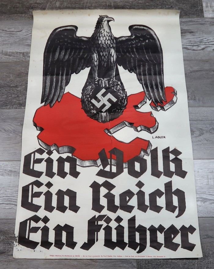 SOLD - Ein Volk Ein Reich Ein Führer Poster