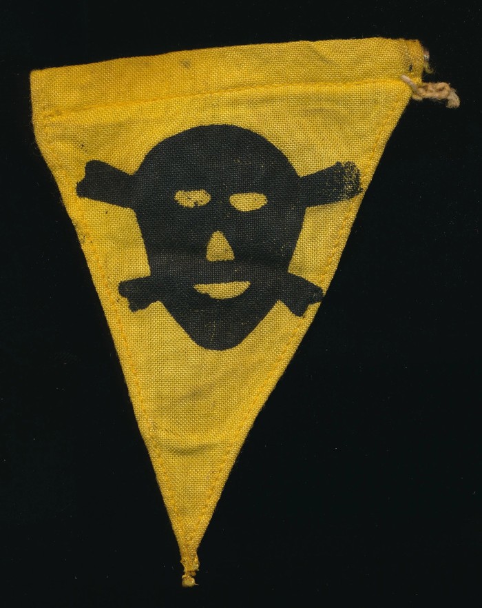 SOLD - Gas Marker Pennant