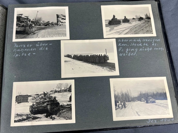 SOLD - HISTORICALLY IMPORTANT Heer Eastern Front Photo Album