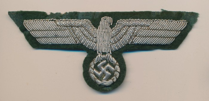 SOLD - Heer Bullion Officer Breast Eagle