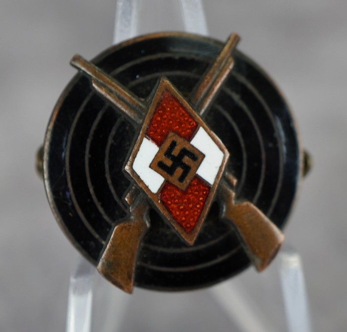 SOLD - Hitler Youth Marksmanship Pin