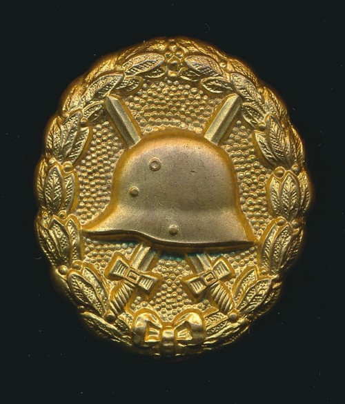 SOLD - Imperial Gold Wound Badge