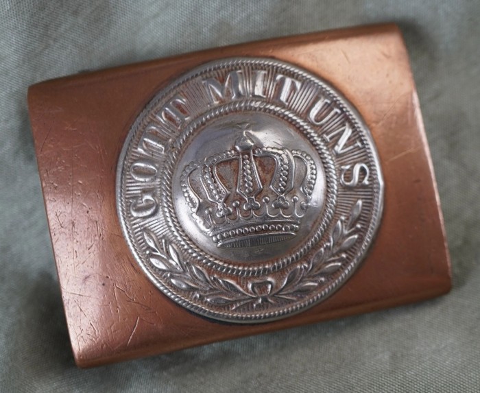 SOLD - Imperial Prussian Enlisted Man Belt Buckle - Image 3