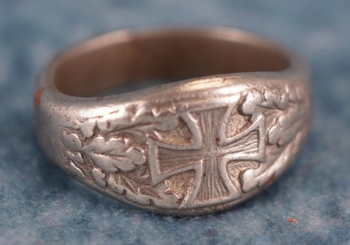 SOLD - Iron Cross Themed Ring