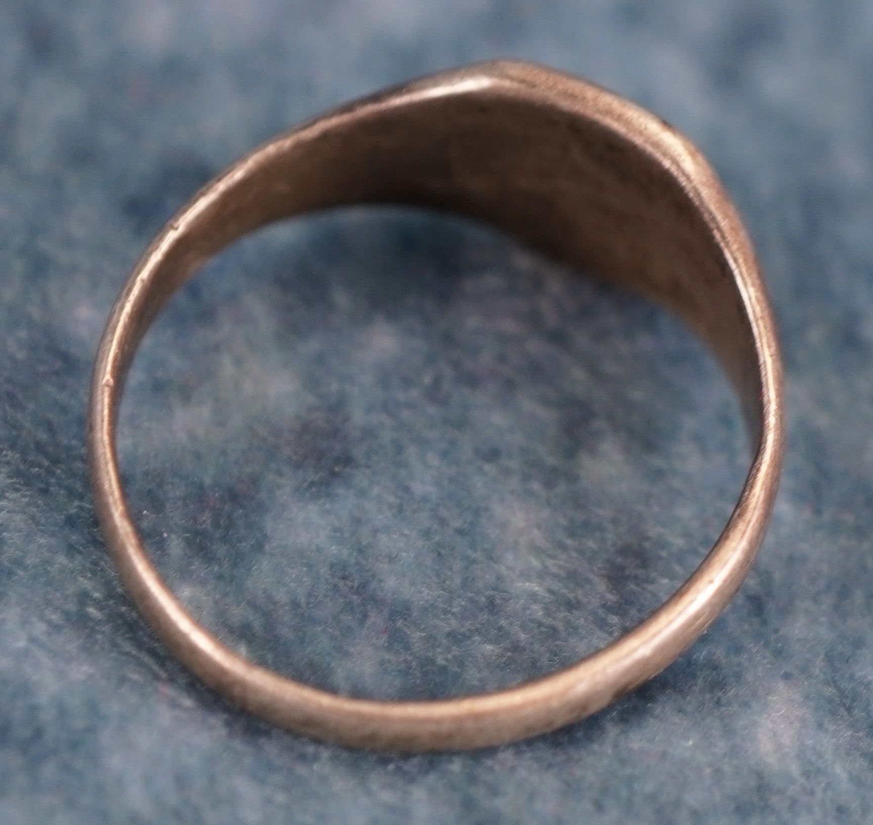 SOLD - Iron Cross & Tri Color Themed Ring - Image 5