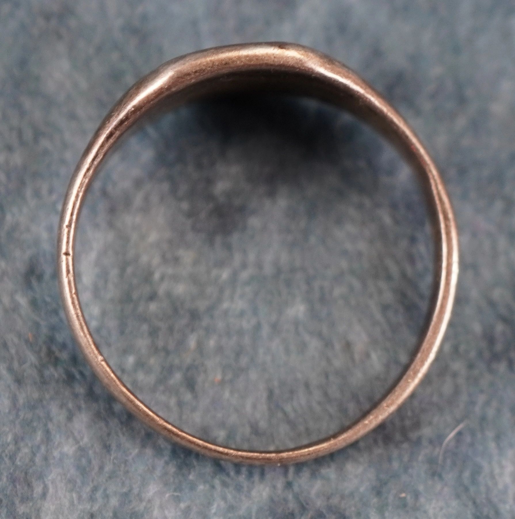 SOLD - Iron Cross & Tri Color Themed Ring - Image 6