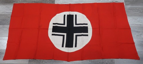 SOLD - Large Sized Vehicle ID Balkenkreuz Banner