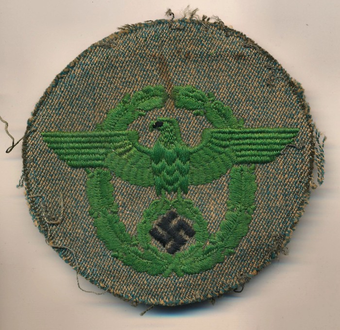 SOLD - Lightweight Schutzpolizei Sleeve Eagle