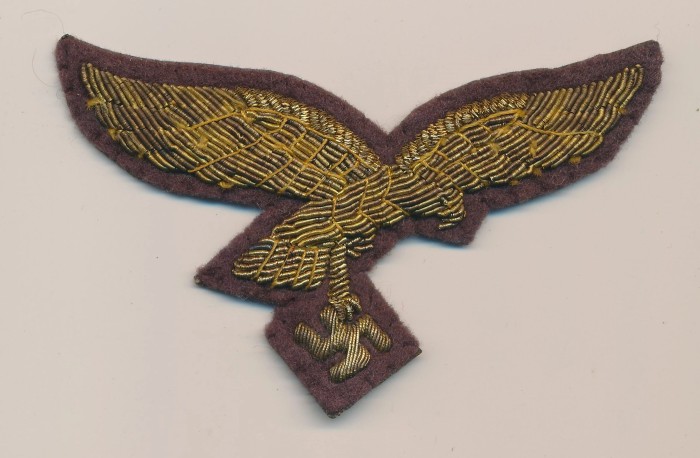 SOLD - Luftwaffe General's Breast Eagle in Bullion